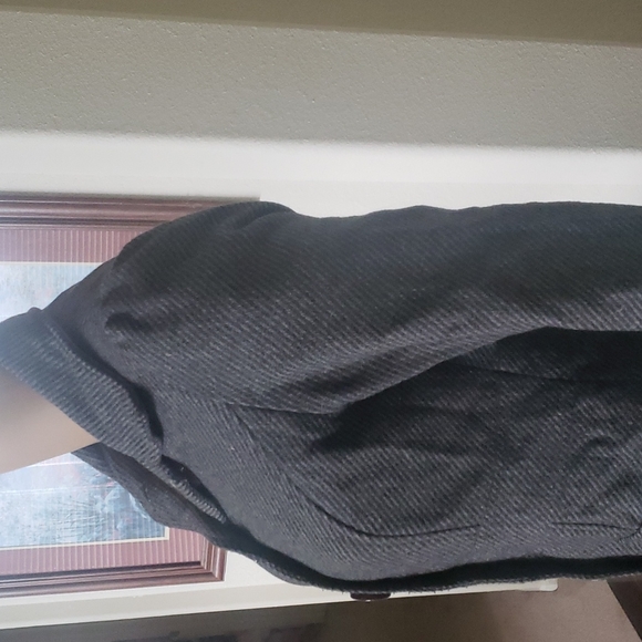 Clssic XXI s vertical stripes pocket & button details slight puff sleeve - Picture 9 of 13